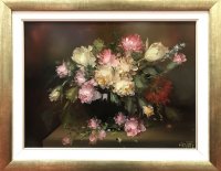Fürst József rózsák 30x40